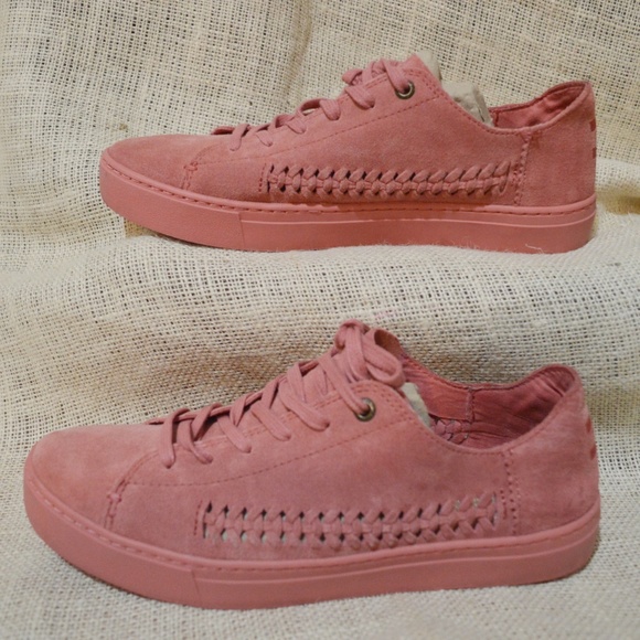Toms Pink Suede Sneakers - Picture 2 of 5